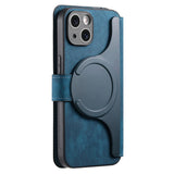 Flip n Go Detachable Apple iPhone Wallet Case-Exoticase-For iPhone 17 Pro Max-Blue-Exoticase