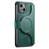 Flip n Go Detachable Apple iPhone Wallet Case-Exoticase-For iPhone 17 Pro Max-Green-Exoticase