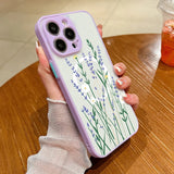 Floral Bloom Matte MagSafe iPhone Case-Exoticase-For iPhone 17 Pro Max-Purple 1-Exoticase