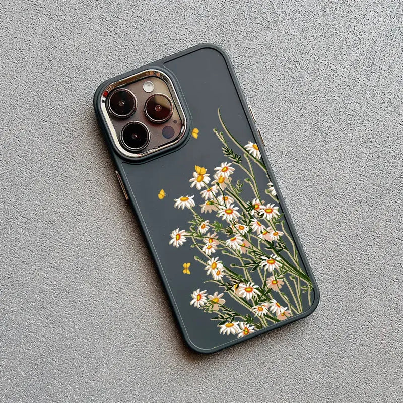 Flowerama Floral Plant iPhone Case-Exoticase-For iPhone 16 Pro Max-I-Exoticase