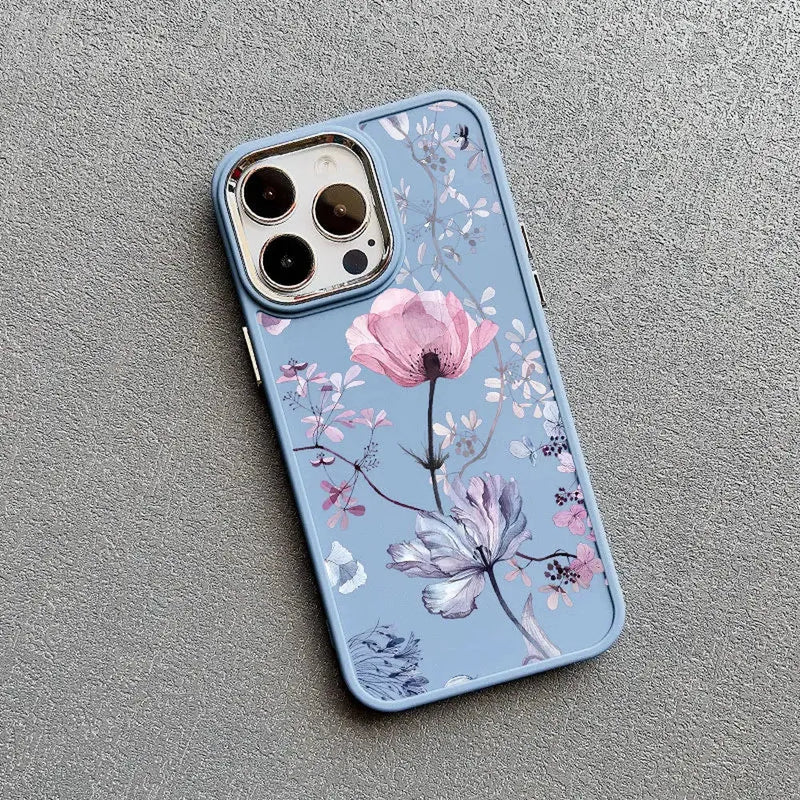 Flowerama Floral Plant iPhone Case-Exoticase-For iPhone 16 Pro Max-B-Exoticase