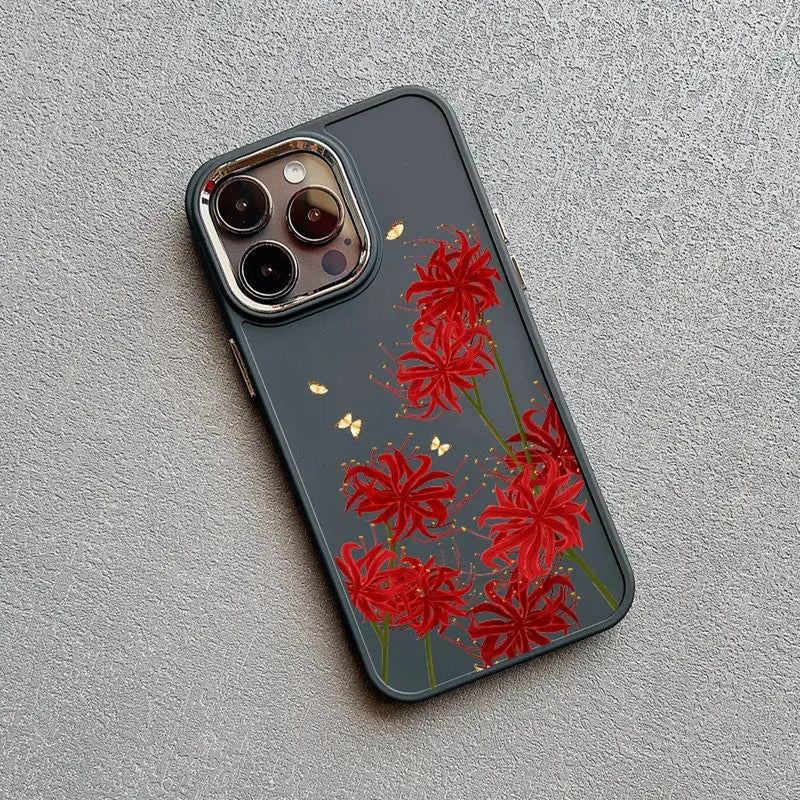 Flowerama Floral Plant iPhone Case-Exoticase-For iPhone 16 Pro Max-G-Exoticase