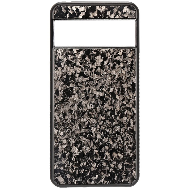 Forged Carbon Flakes Google Pixel Case-Exoticase-For Pixel 9 Pro XL-Black-Exoticase