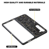 Forged Carbon Flakes Samsung Z Fold Case-Exoticase-Exoticase