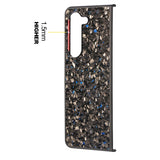 Forged Carbon Flakes Samsung Z Fold Case-Exoticase-Exoticase