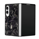 Forged Carbon Flakes Samsung Z Fold Case-Exoticase-For Galaxy Z Fold 8 (Wide)-Purple-Exoticase