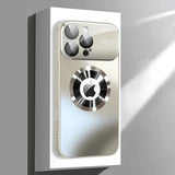 FrostMatte Full Glass Lens Logo Cut iPhone Case-Exoticase-For iPhone 16 Pro Max-Gold-Exoticase