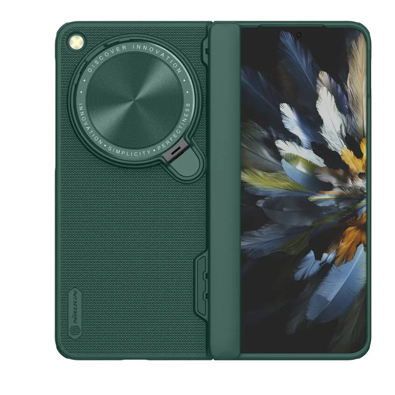 Frosted Back Hinge and Lens Covered OnePlus Open Case-Exoticase-Green-Exoticase