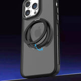 Frosted Back Mesh Sides iPhone Case with Ring-Exoticase-Exoticase
