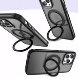 Frosted Back Mesh Sides iPhone Case with Ring-Exoticase-Exoticase