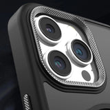 Frosted Back Mesh Sides iPhone Case with Ring-Exoticase-Exoticase