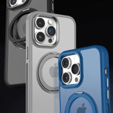 Frosted Back Mesh Sides iPhone Case with Ring-Exoticase-Exoticase