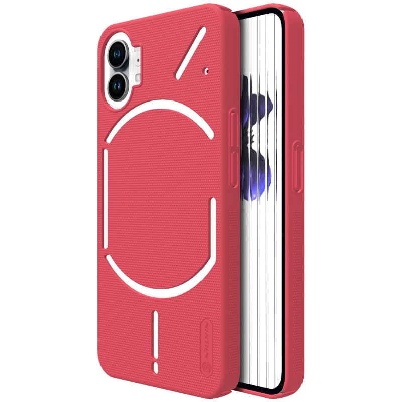 Frosted Back Nothing Phone Case-Exoticase-Nothing Phone (1)-Red-