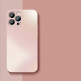 Frosted Glass Apple iPhone Case-Exoticase-For iPhone 15 Pro Max-Apple Powder-