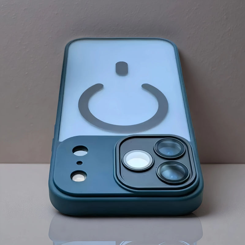 Frosted Magnetic Full Lens Cover iPhone Case-Exoticase-Exoticase