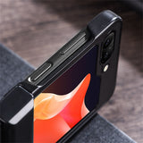 Full Protection PU Leather Samsung Z Flip Case-Exoticase-