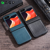 Full Protection PU Leather Samsung Z Flip Case-Exoticase-