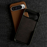 Genuine Cowhide Leather Google Pixel Phone Case-Pixel 7 Cases-Exoticase-Exoticase