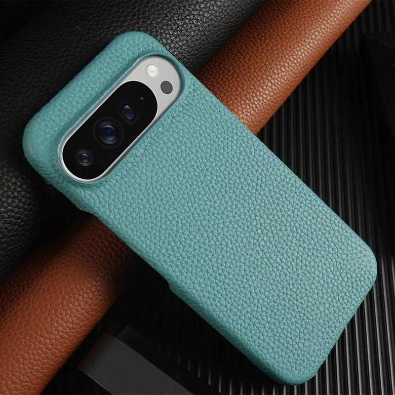Genuine Cowhide Leather Google Pixel Phone Case-Pixel 7 Cases-Exoticase-Exoticase