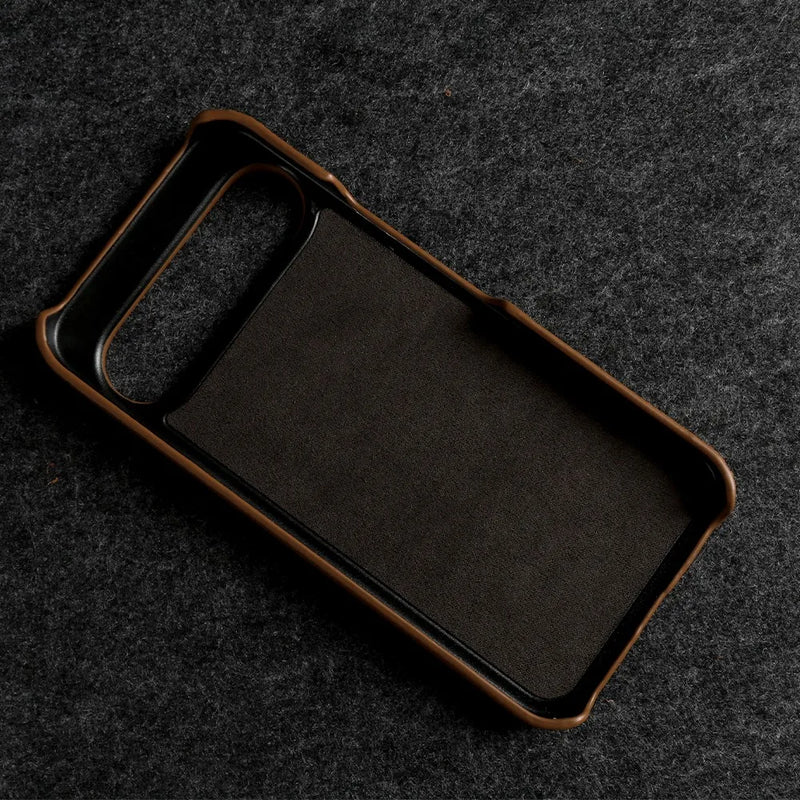Genuine Cowhide Leather Google Pixel Phone Case-Pixel 7 Cases-Exoticase-Exoticase