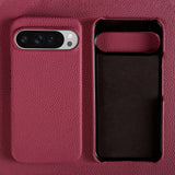 Genuine Cowhide Leather Google Pixel Phone Case-Pixel 7 Cases-Exoticase-Exoticase