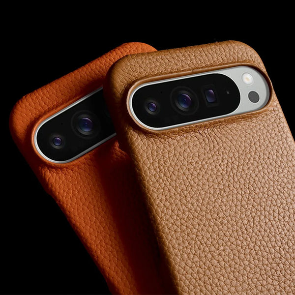 Genuine Cowhide Leather Google Pixel Phone Case-Pixel 7 Cases-Exoticase-Exoticase