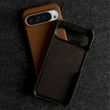 Genuine Cowhide Leather Google Pixel Phone Case-Pixel 7 Cases-Exoticase-Exoticase