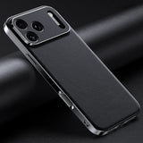 Genuine Cowhide Leather With Vacuum Plated Sides iPhone Case-Exoticase-Exoticase