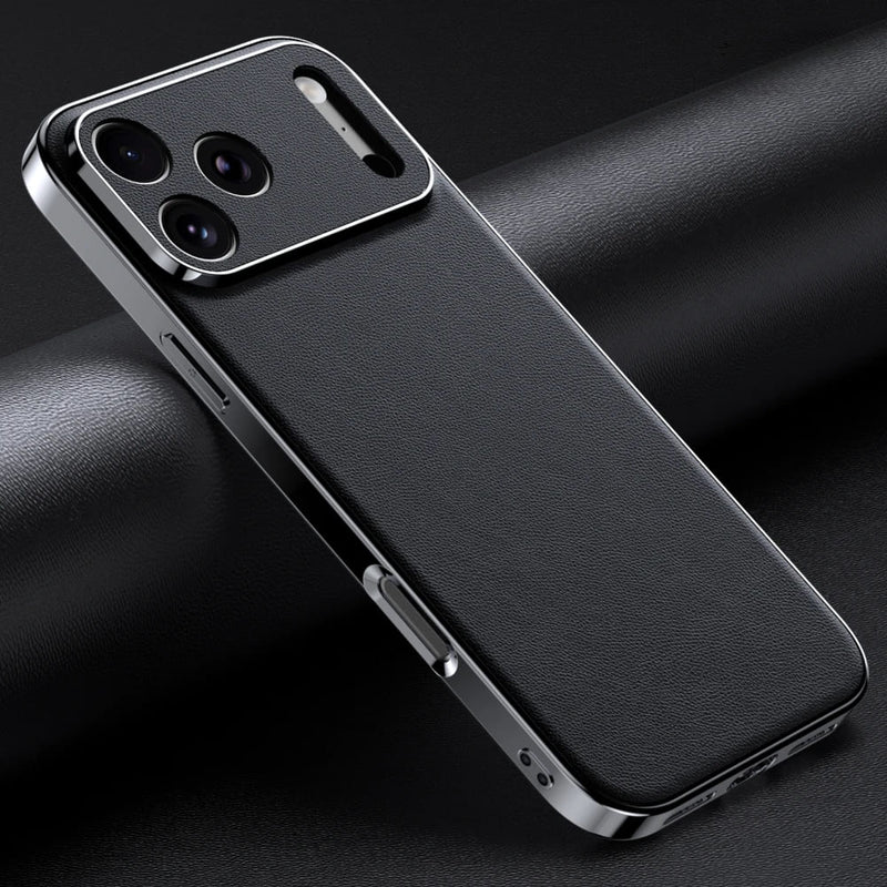 iPhoneケース MINE KOBE    cowhide leather iPhone case Genuine Cowhide Leather With Vacuum Plated Sides iPhone Case