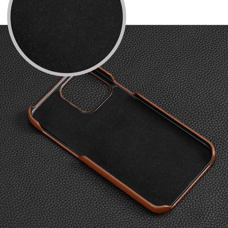 Genuine Cowhide Leather iPhone Case-Exoticase-