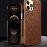 Genuine Cowhide Leather iPhone Case-Exoticase-