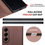 Genuine Leather Premium Flip Wallet Samsung Case-Exoticase-Exoticase