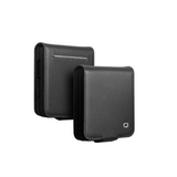 Genuine Leather Premium Flip Wallet Samsung Case-Exoticase-Samsung Z Flip 8-Black 2-Exoticase