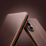 Genuine Leather Premium Flip Wallet Samsung Case-Exoticase-Exoticase