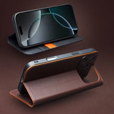 Genuine Leather Premium Flip Wallet iPhone Case-Exoticase-Exoticase