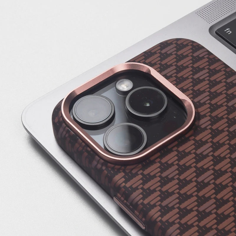 Geometric Tessellation Alloy Lens MagSafe iPhone Case-Exoticase-Exoticase