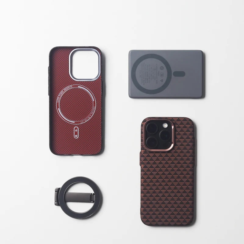 Geometric Tessellation Alloy Lens MagSafe iPhone Case-Exoticase-Exoticase