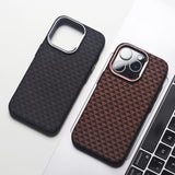 Geometric Tessellation Alloy Lens MagSafe iPhone Case-Exoticase-Exoticase