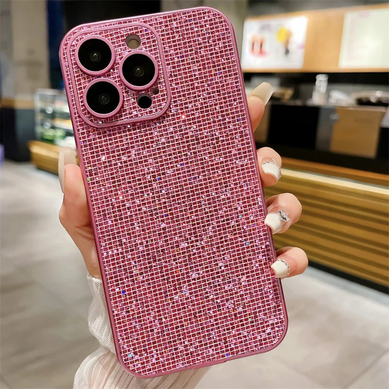 Glitterazzi Bling iPhone Case-Exoticase-for iPhone 15 Pro Max-Pink-