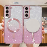 Gradient Glitter Sheet Samsung Case-Exoticase-Exoticase