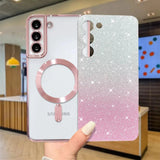 Gradient Glitter Sheet Samsung Case-Exoticase-Exoticase