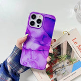 Gradient Marble Colorflow iPhone Case-Exoticase-Exoticase
