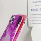 Gradient Marble Colorflow iPhone Case-Exoticase-