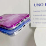 Gradient Marble Colorflow iPhone Case-Exoticase-