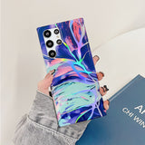 Gradient Marble Laser Samsung Case-Exoticase-For Samsung S22Ultra-B-