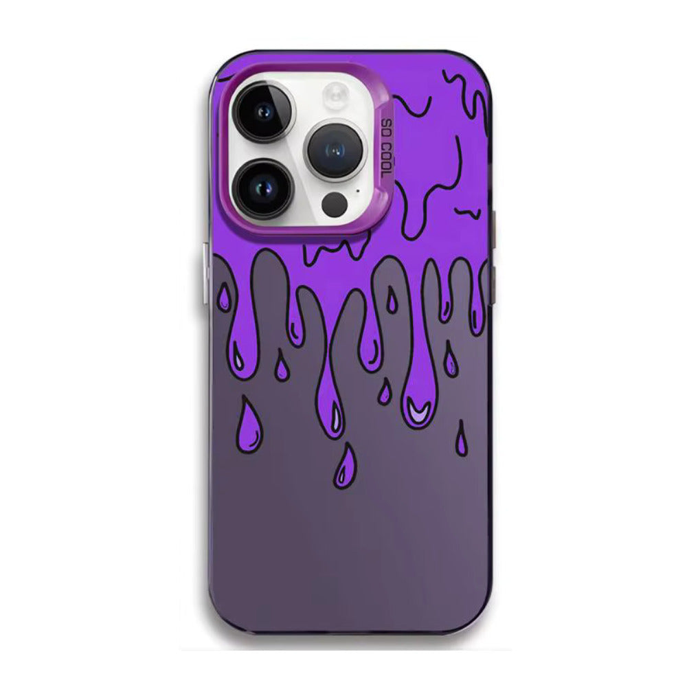 Graffiti SplashArt iPhone Case, for iPhone 15 Plus / Purple