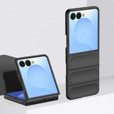Grip Friendly Hard Samsung Galaxy Z Flip Case-Exoticase-Black-for Samsung Z Flip 8-Exoticase