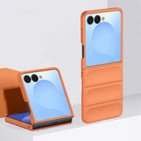 Grip Friendly Hard Samsung Galaxy Z Flip Case-Exoticase-Orange-for Samsung Z Flip 8-Exoticase