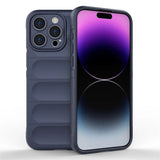 Grip Friendly Silicone Apple iPhone Case-Exoticase-For iPhone 15 Pro Max-Dark Blue-