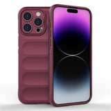 Grip Friendly Silicone Apple iPhone Case-Exoticase-For iPhone 15 Pro Max-Plum-